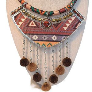 African-inspired necklace